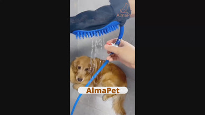 Guante de Baño con Manguera